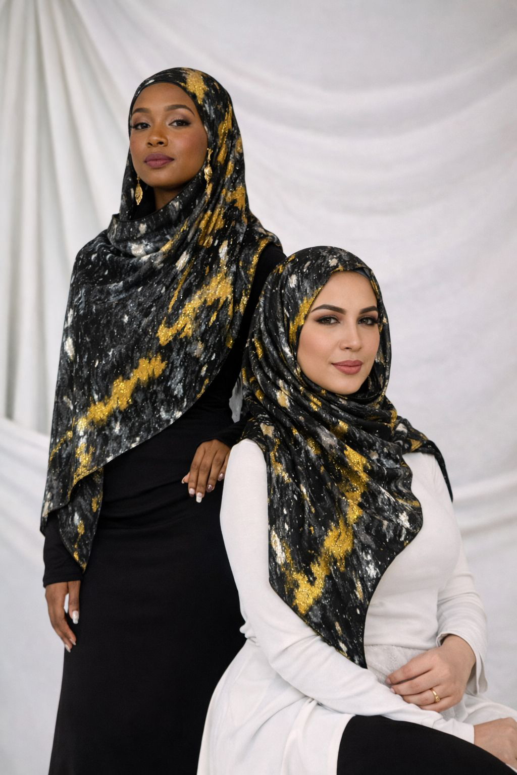 OnyxGold - 32 x 72 inches, (American crepe)