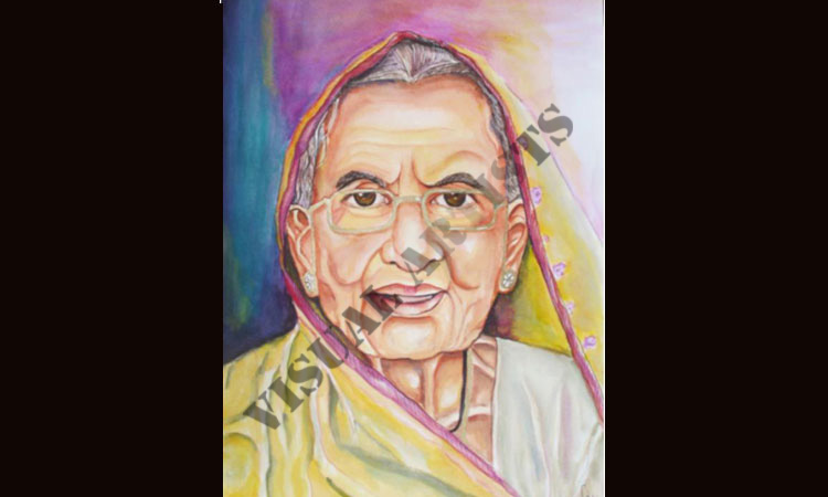 
                                            Portrait of Kasturi Devi Gupta-2