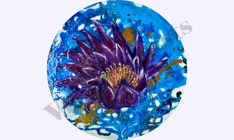 Purple Water Lily